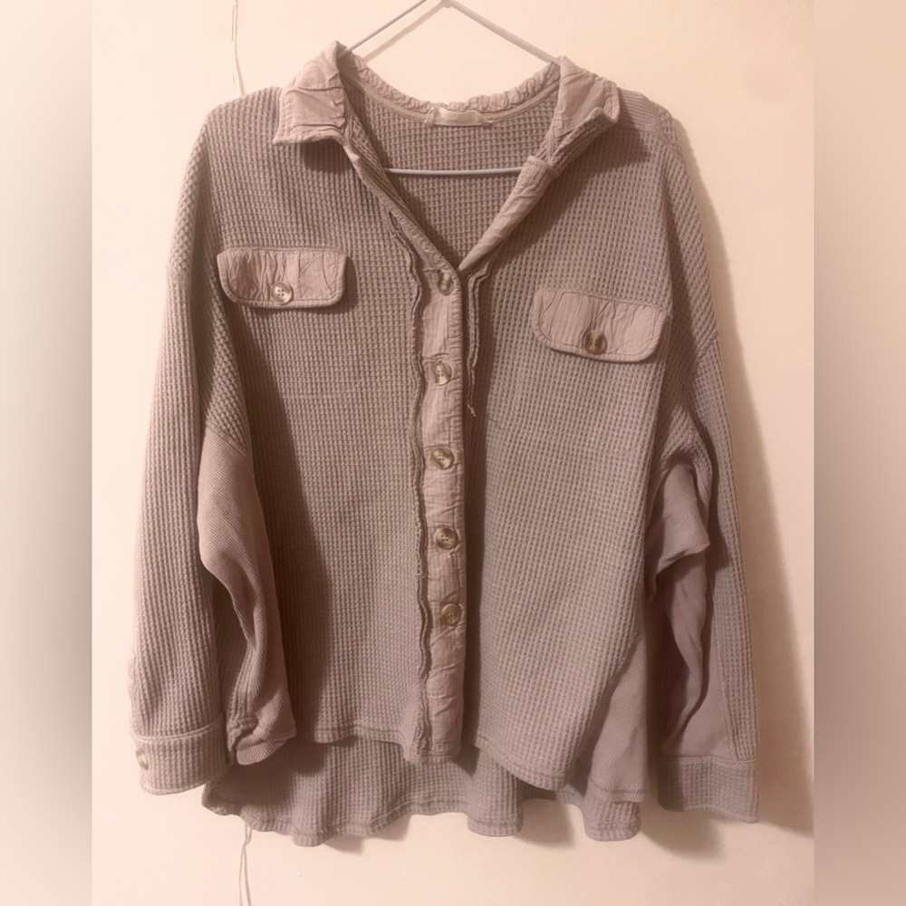 cute dusty pink women’s pullover